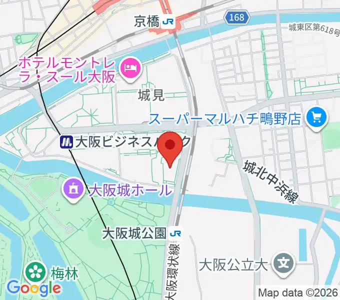 住友生命いずみホールの地図
