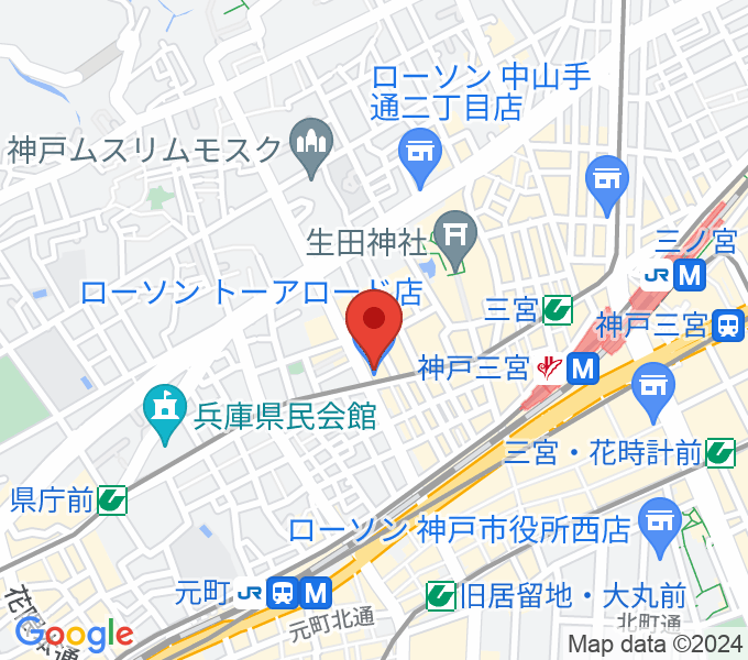 神戸VARIT.の場所