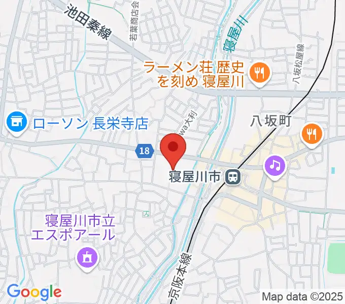 寝屋川VINTAGEの地図