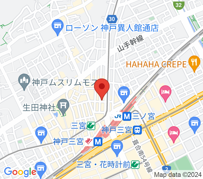 神戸BLUEPORTの場所