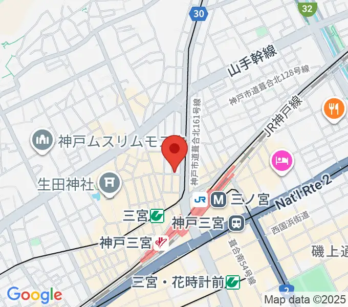 神戸BLUEPORTの地図