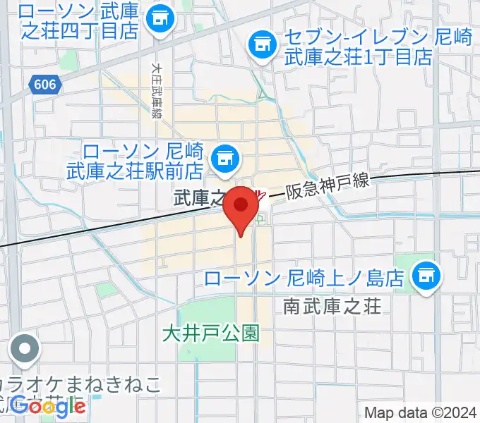 Ｍクアトロの地図