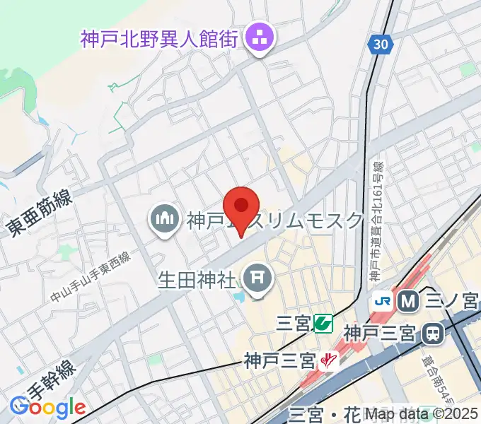 reggae bar JAMDUNGの地図