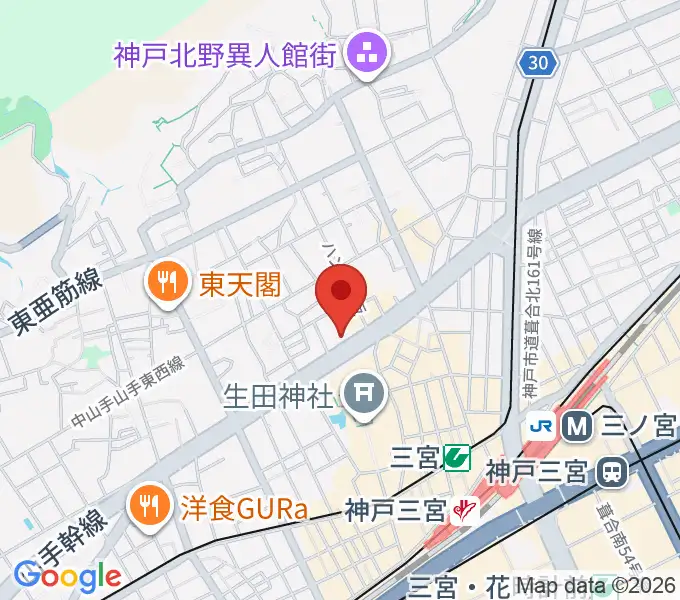 reggae bar JAMDUNGの地図