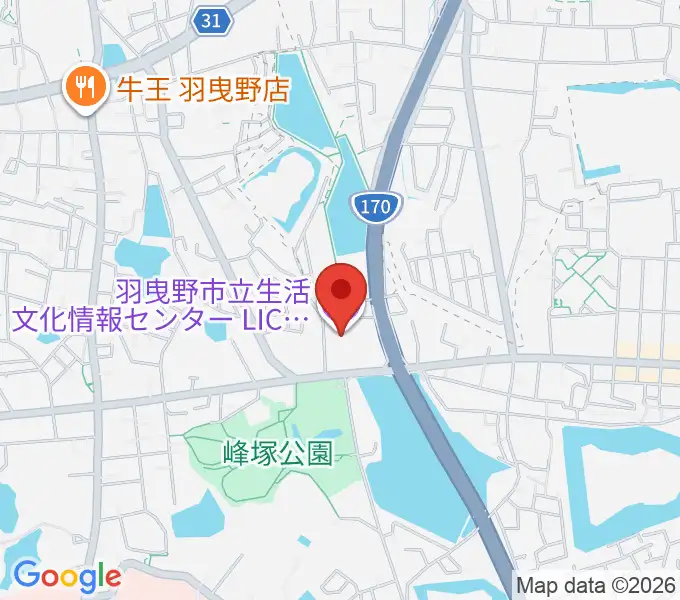 LICはびきのの地図