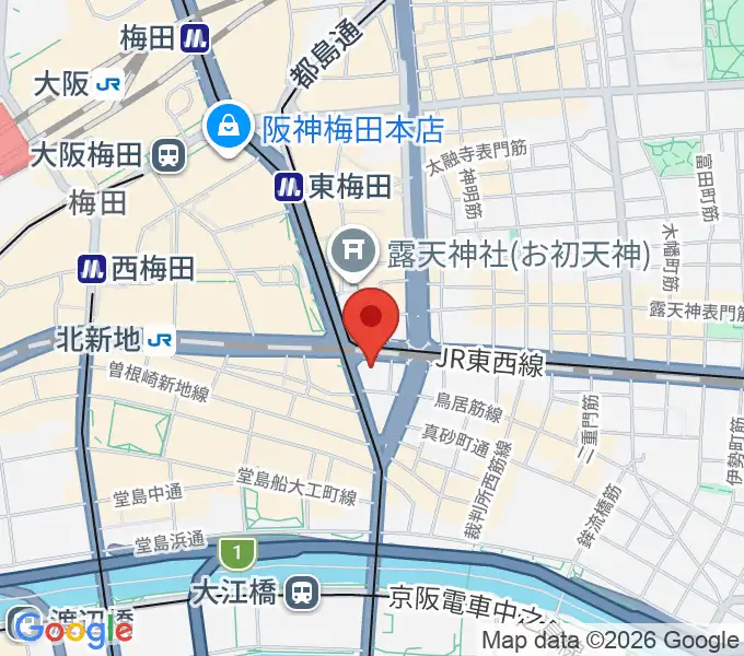 ザ・フェニックスホールの地図