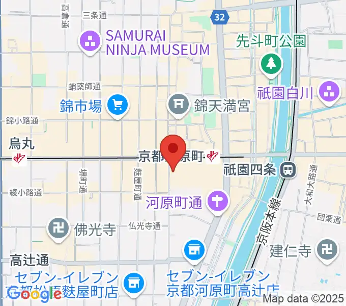 都雅都雅 トガトガの地図