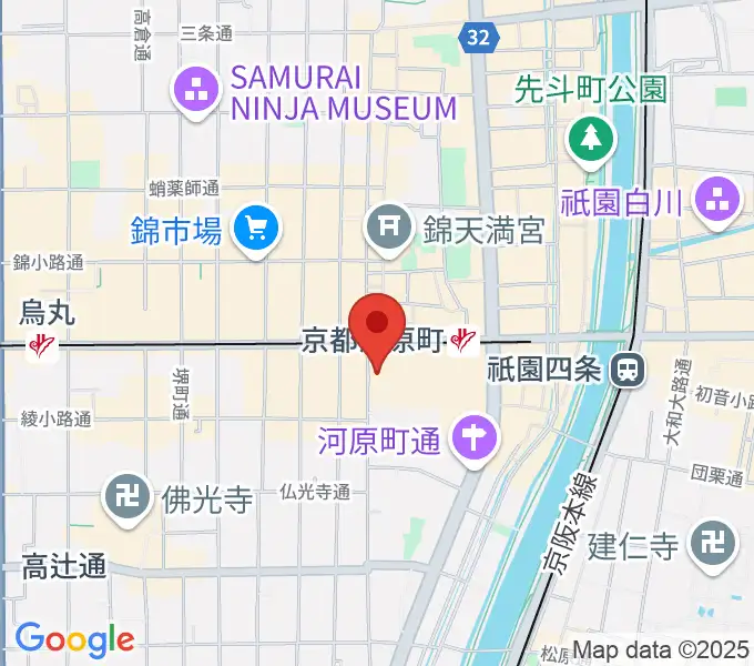 都雅都雅 トガトガの地図