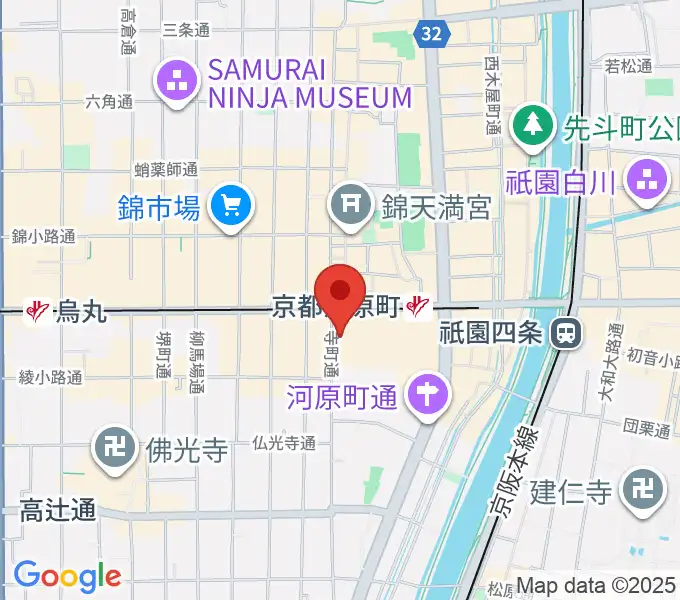 都雅都雅 トガトガの地図