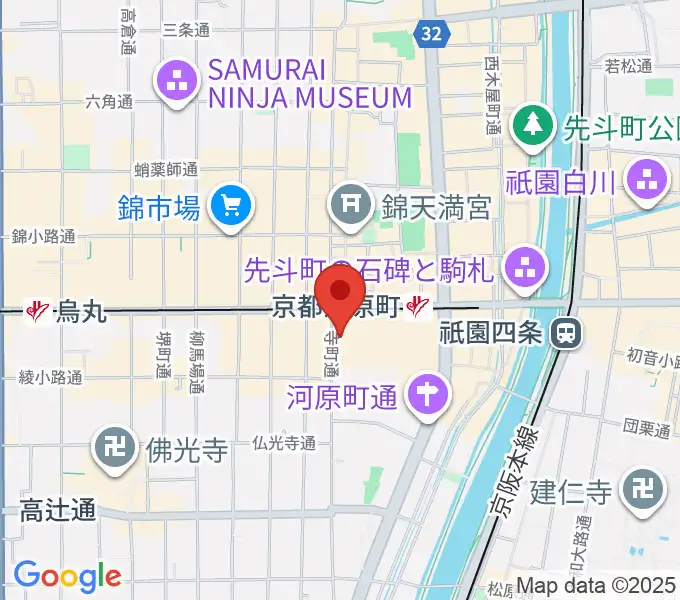 都雅都雅 トガトガの地図