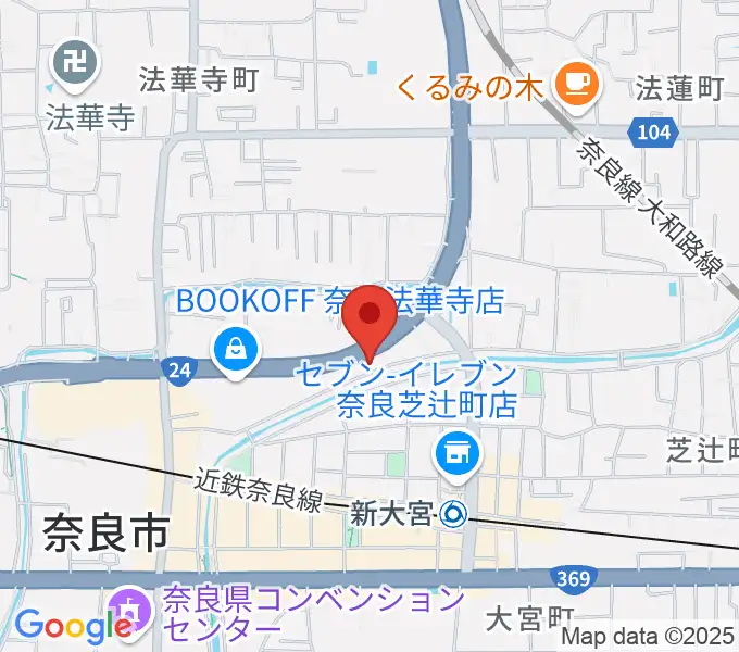 奈良ネバーランドの地図