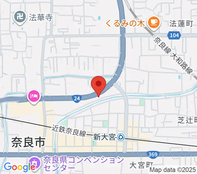 奈良ネバーランドの地図