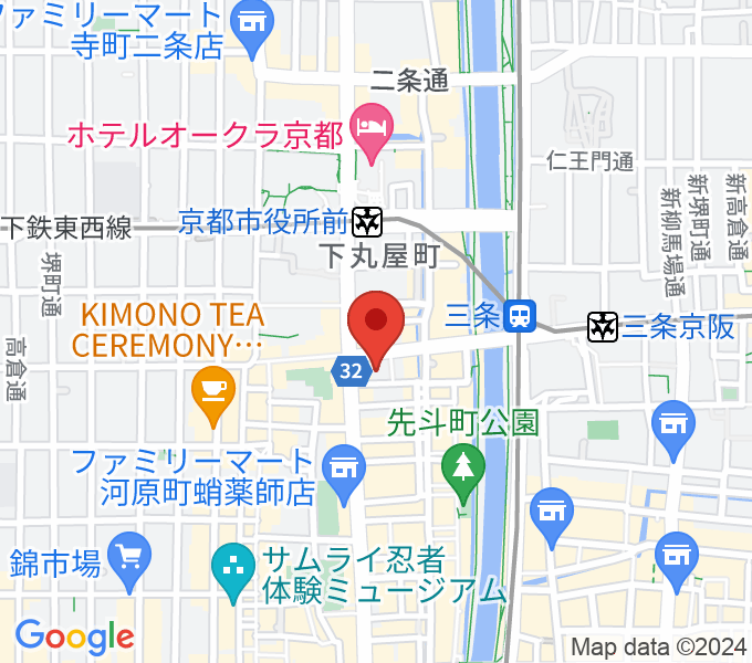 京都VOXhallの場所