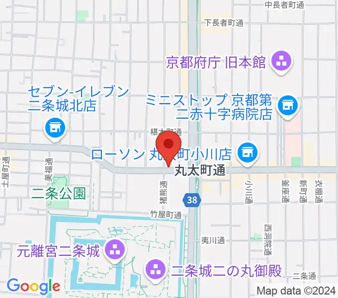 京都AFTER BEATの地図