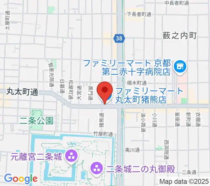 京都AFTER BEATの地図