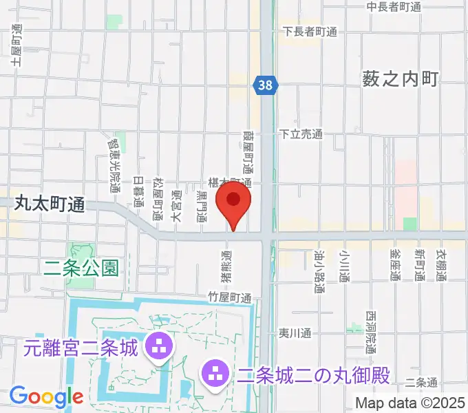 京都AFTER BEATの地図