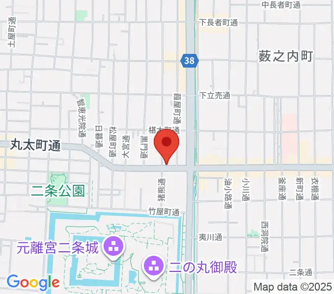 京都AFTER BEATの地図