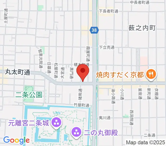 京都AFTER BEATの地図