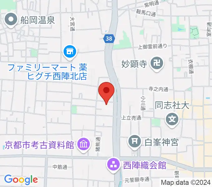 京都ヴィンセントの地図