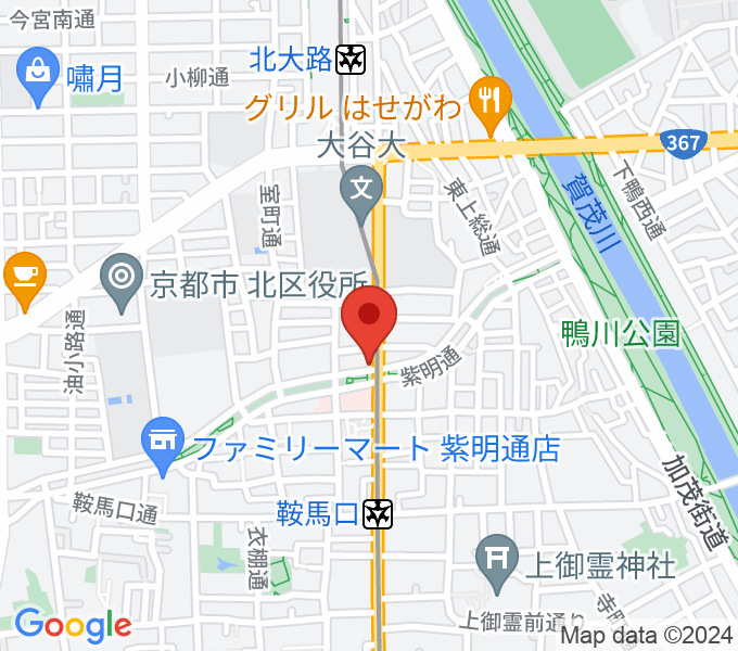 京都ケニーズの場所