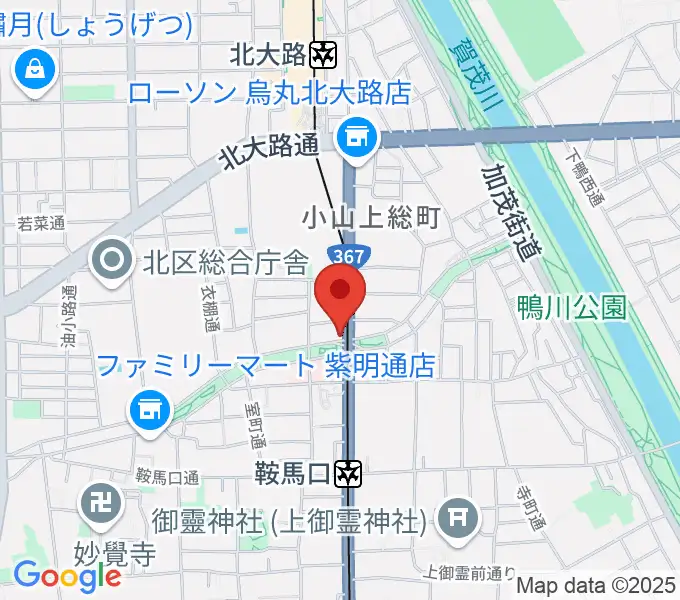 京都ケニーズの地図