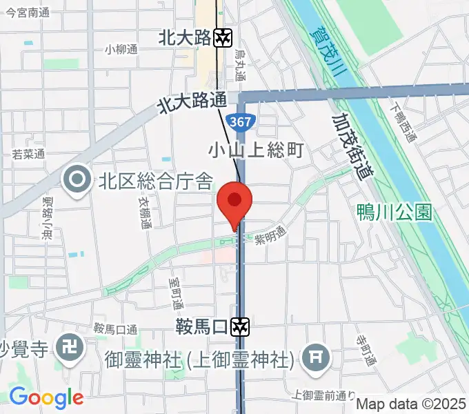 京都ケニーズの地図