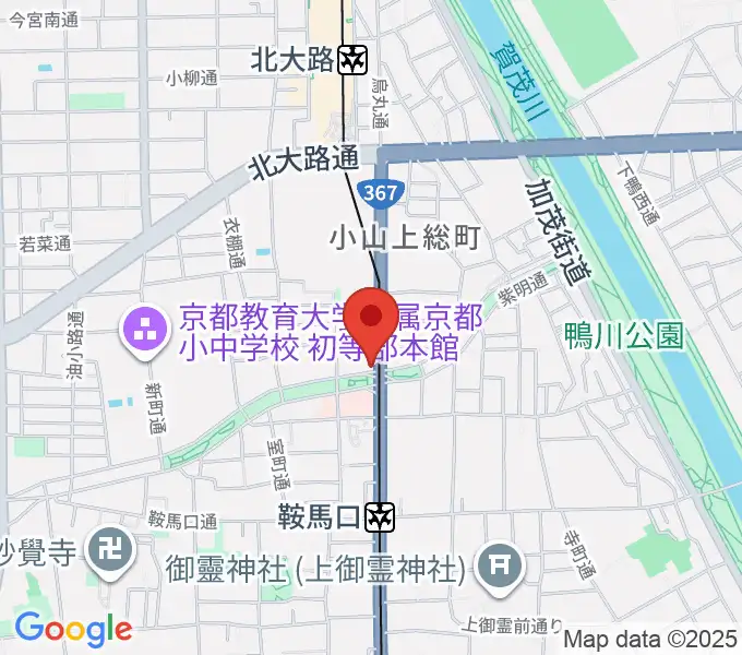 京都ケニーズの地図