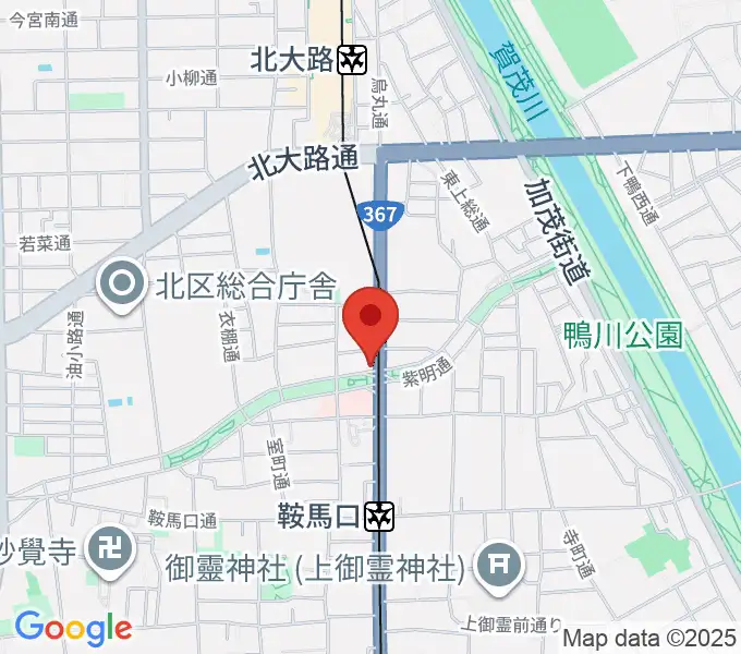京都ケニーズの地図