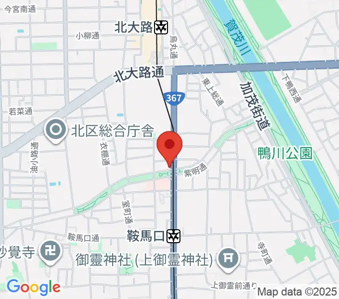 京都ケニーズの地図