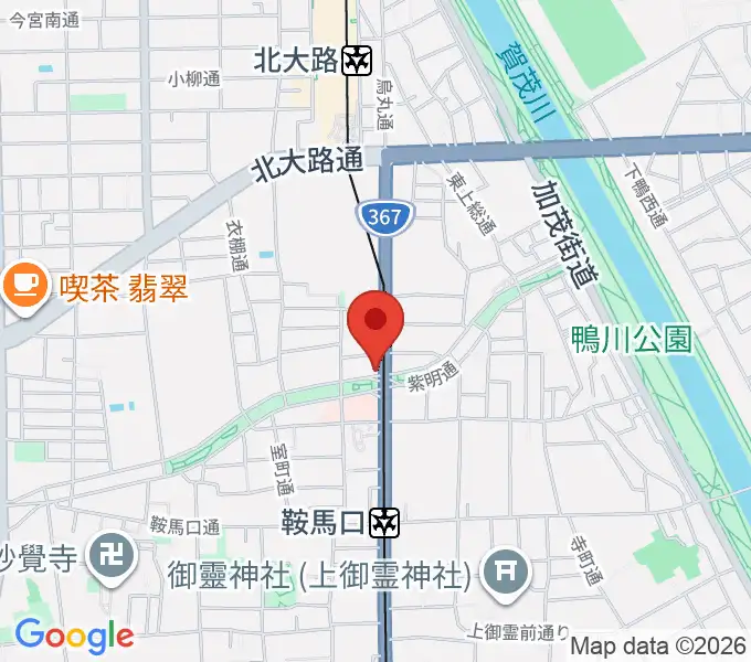 京都ケニーズの地図