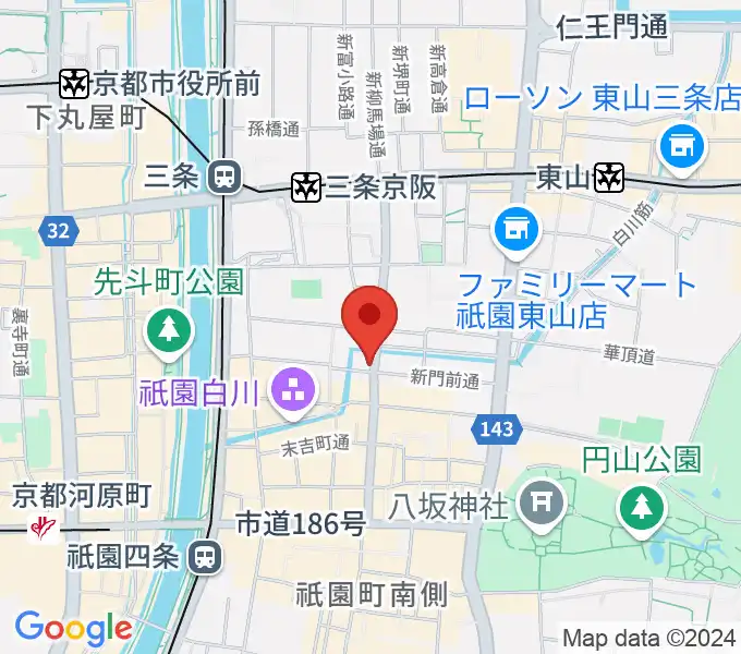 セレクテッド・ラポーの地図