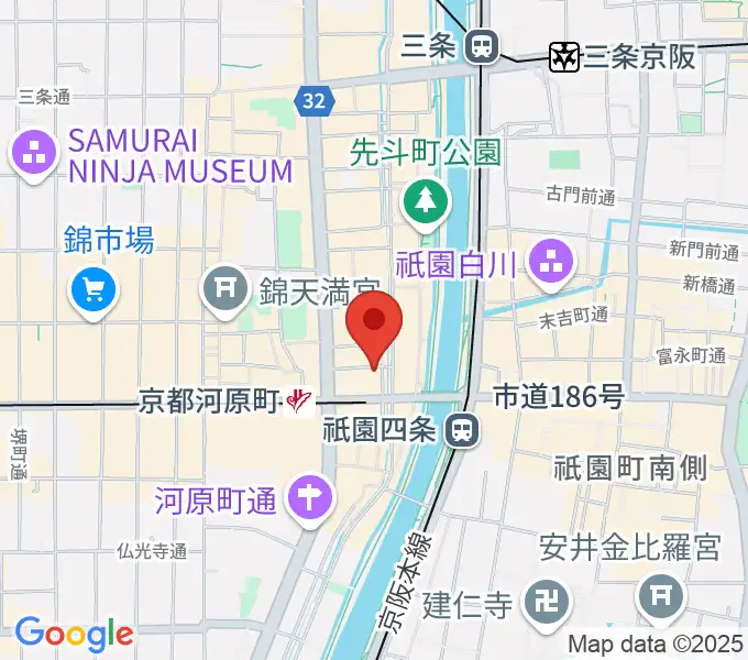 WORLD KYOTOの地図