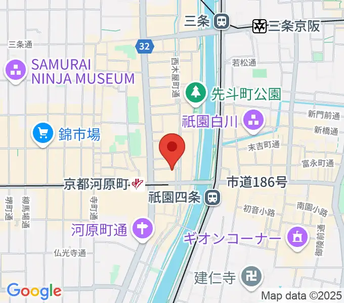 WORLD KYOTOの地図