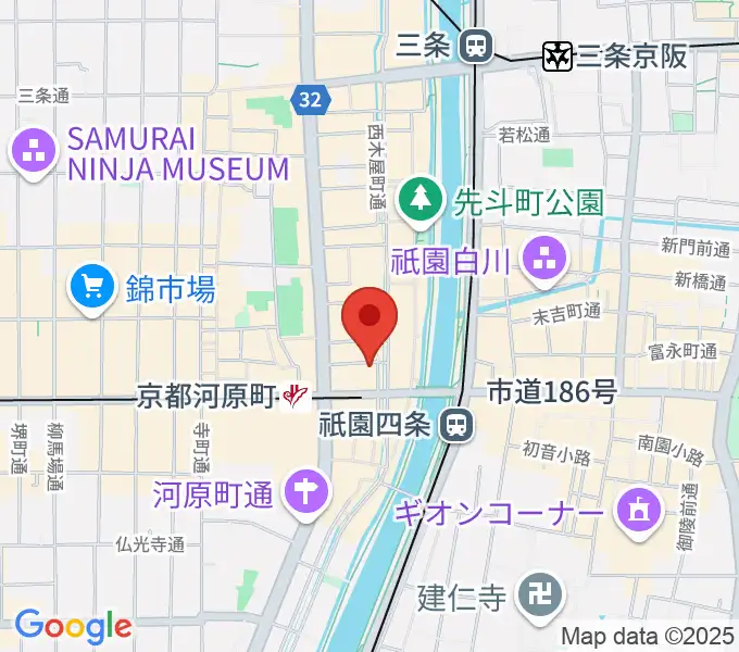 WORLD KYOTOの地図
