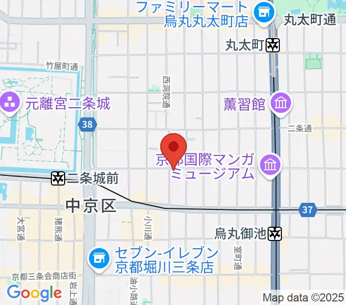 京都nanoの地図
