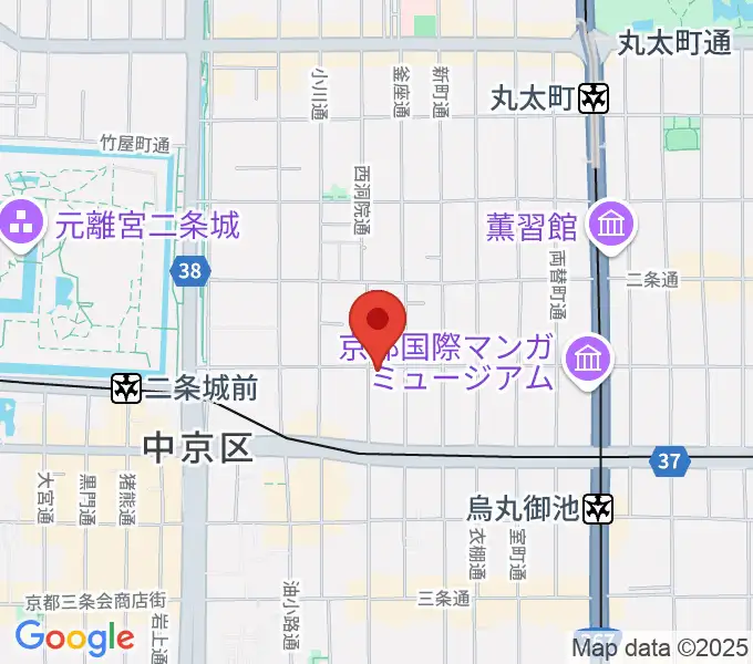 京都nanoの地図
