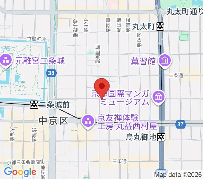京都nanoの地図