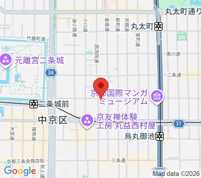 京都nanoの地図