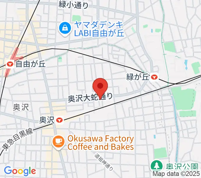 パストラルサウンドの地図