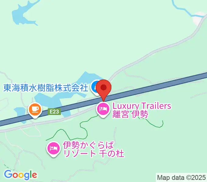 伊勢リズムの地図