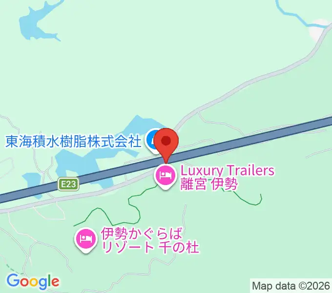 伊勢リズムの地図