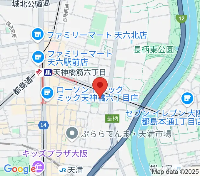 音太小屋の地図