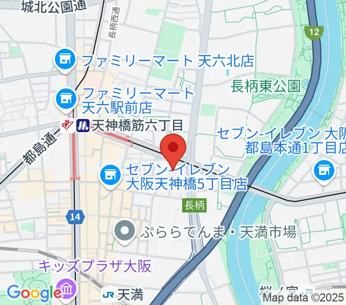 音太小屋の地図
