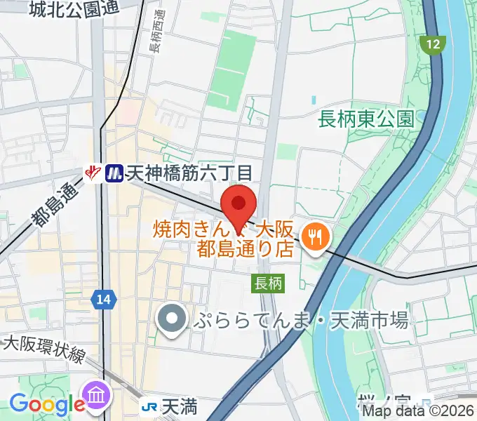 音太小屋の地図
