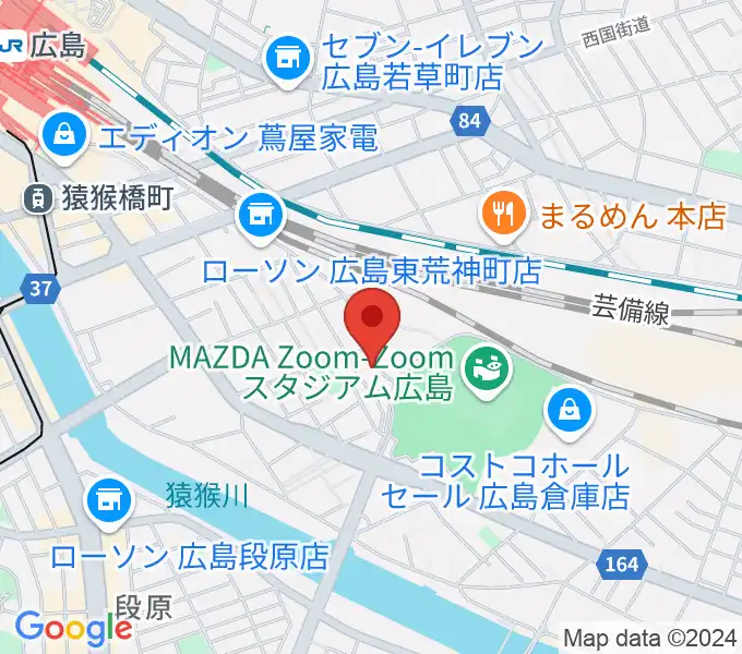 フォークスペース 置時計の地図