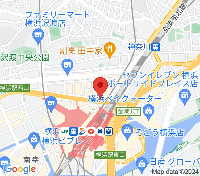 横浜ケントスの場所