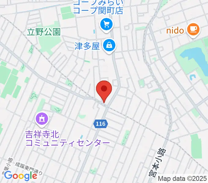 Recording Studio GOATEEの地図