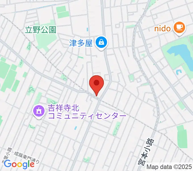 Recording Studio GOATEEの地図