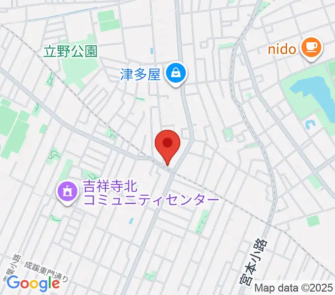 Recording Studio GOATEEの地図