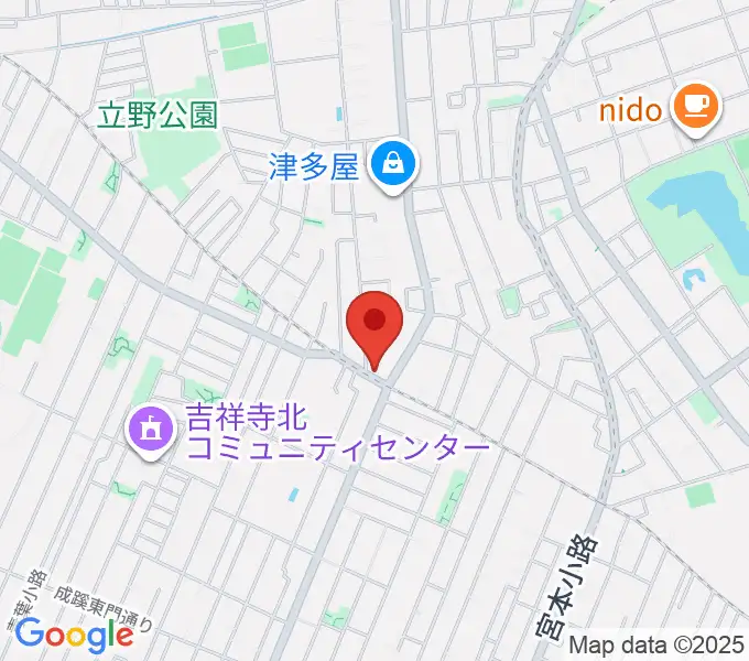 Recording Studio GOATEEの地図